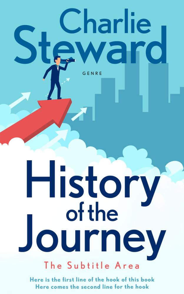 Front view of Viking #21362 - Premade Self-Improvement & Self-Help Book Cover