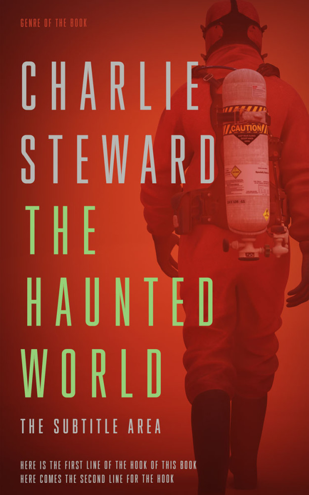 Front view of Old Brick #21396 - Premade Apocalyptica Book Cover