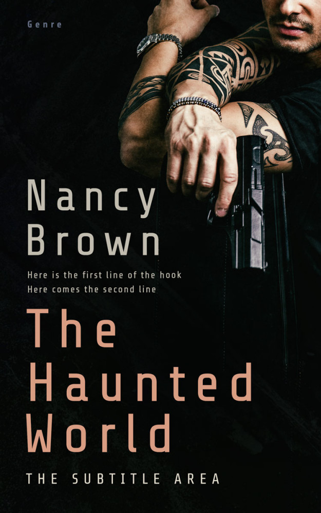 Front view of Rodeo Dust #21409 - Premade Action & Adventure Book Cover