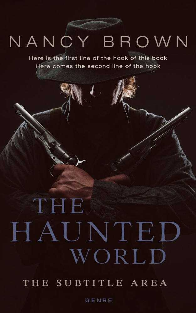 Front view of Night Rider #21424 - Premade Action & Adventure Book Cover