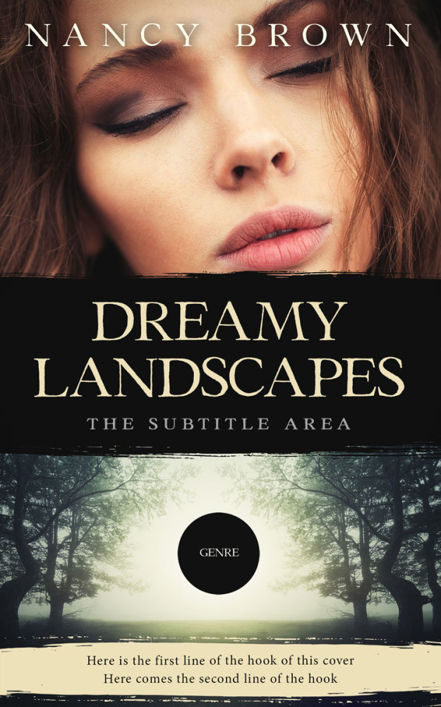 Front view of Sapling #21475 - Premade Fantasy Book Cover