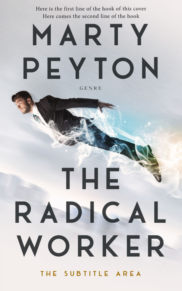 Front view of Iron #21521 - Premade Business Book Cover