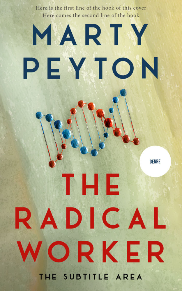 Front view of Coral Reef #21545 - Premade Science & Nature Book Cover