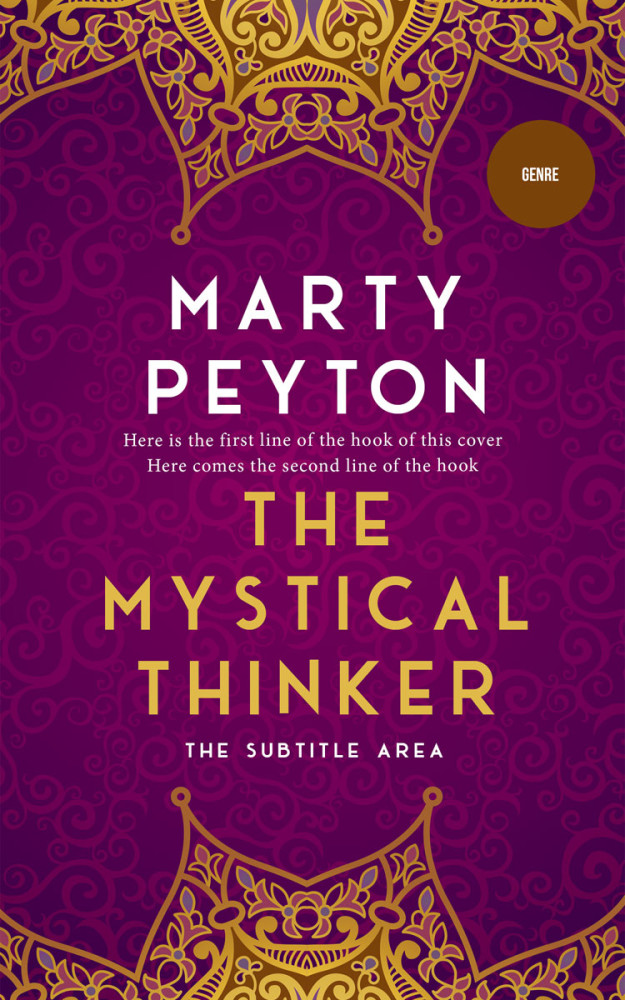 Front view of Rose Bud Cherry #21548 - Premade Religion & Spirituality Book Cover