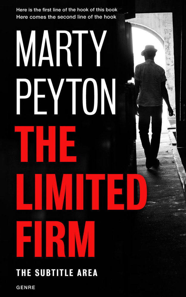 Front view of Cod Gray #21615 - Premade Mystery & Thriller & Suspense Book Cover