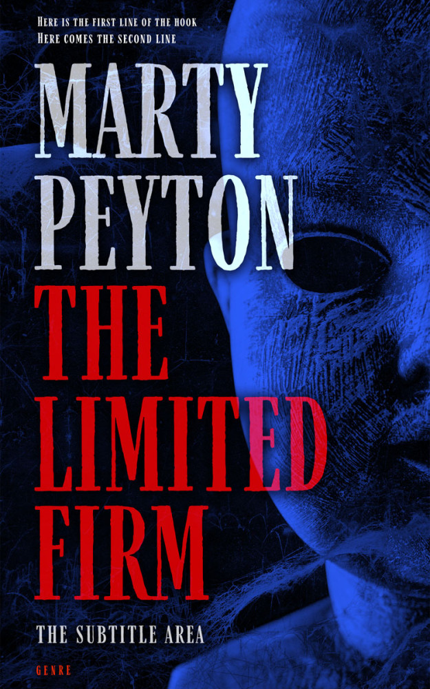 Front view of Chestnut Rose #21621 - Premade Horror Book Cover