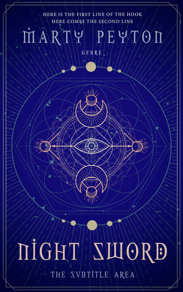 Front view of Arapawa #21648 - Premade Fantasy Book Cover