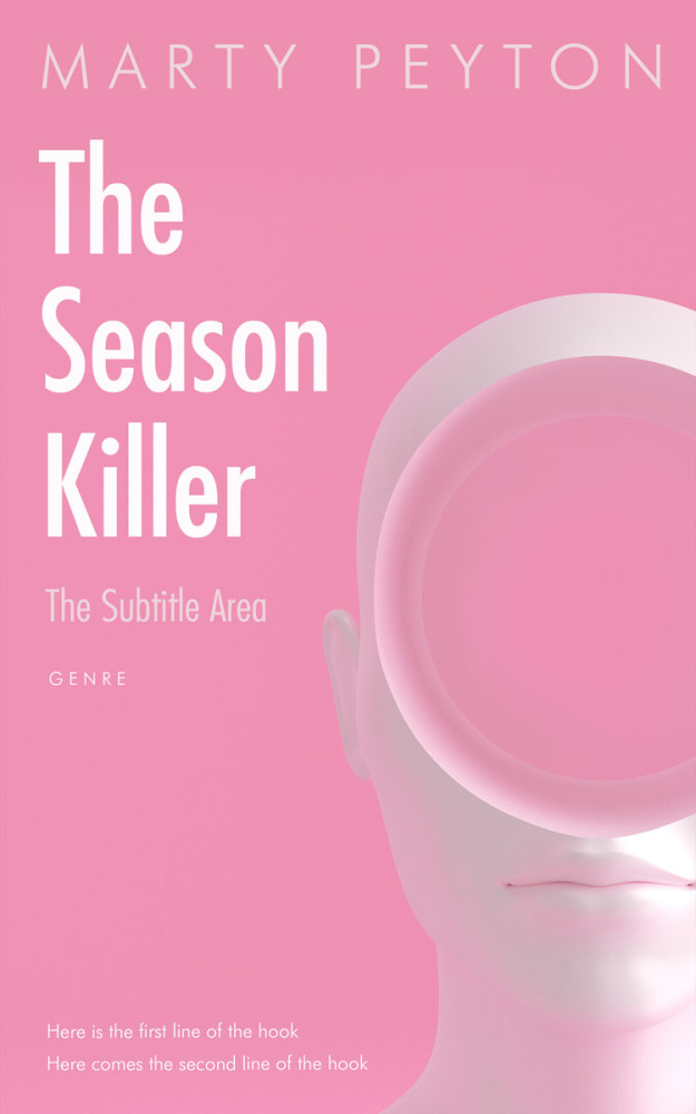 Front view of Carissma #21670 - Premade Abstract Book Cover