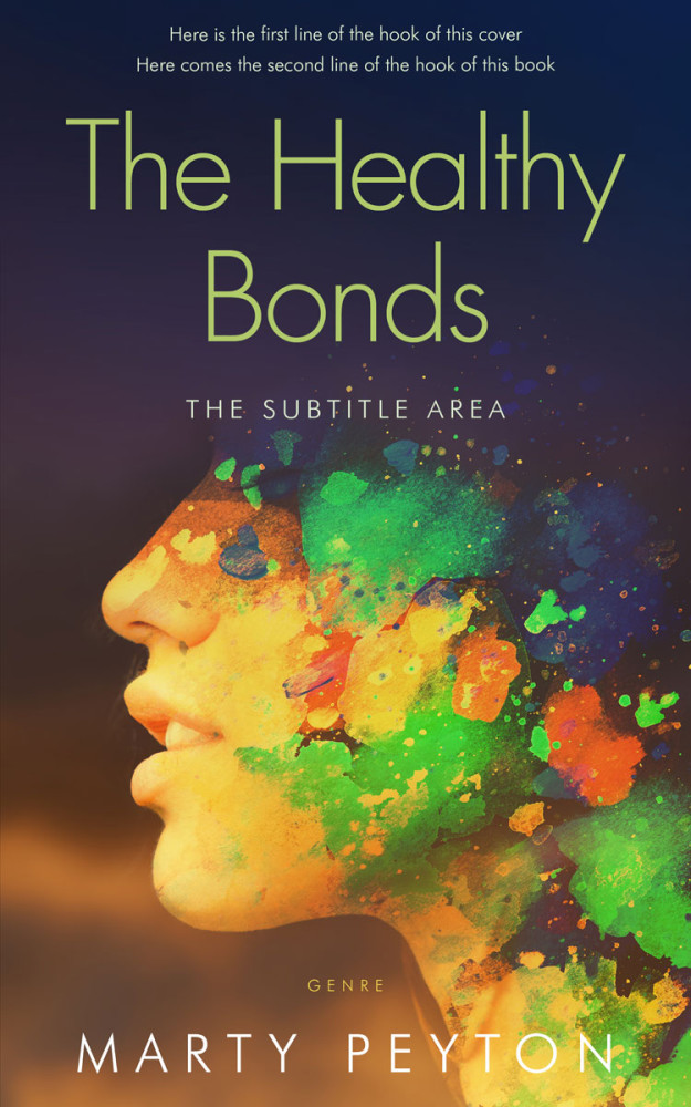 Front view of Ship Gray #21680 - Premade Abstract Book Cover