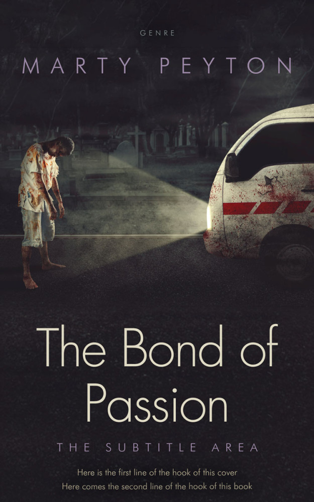 Front view of Baltic Sea #21688 - Premade Apocalyptica Book Cover