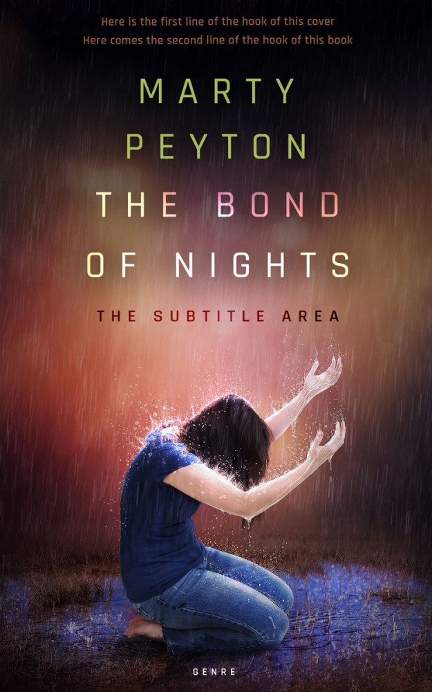 Front view of Thunder #21714 - Premade Religion & Spirituality Book Cover | BookCoverZone