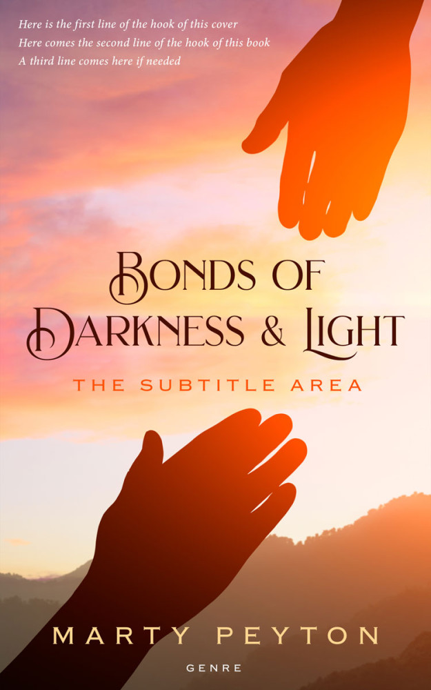 Front view of Mandys Pink #21715 - Premade Religion & Spirituality Book Cover | BookCoverZone