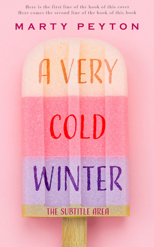 Front view of Mandys Pink #21737 - Premade Teen & Young Adult Book Cover