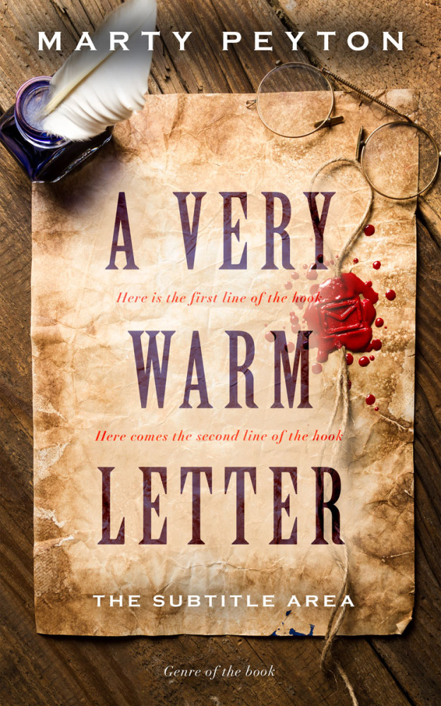 Front view of Cameo #21742 - Premade Business Book Cover