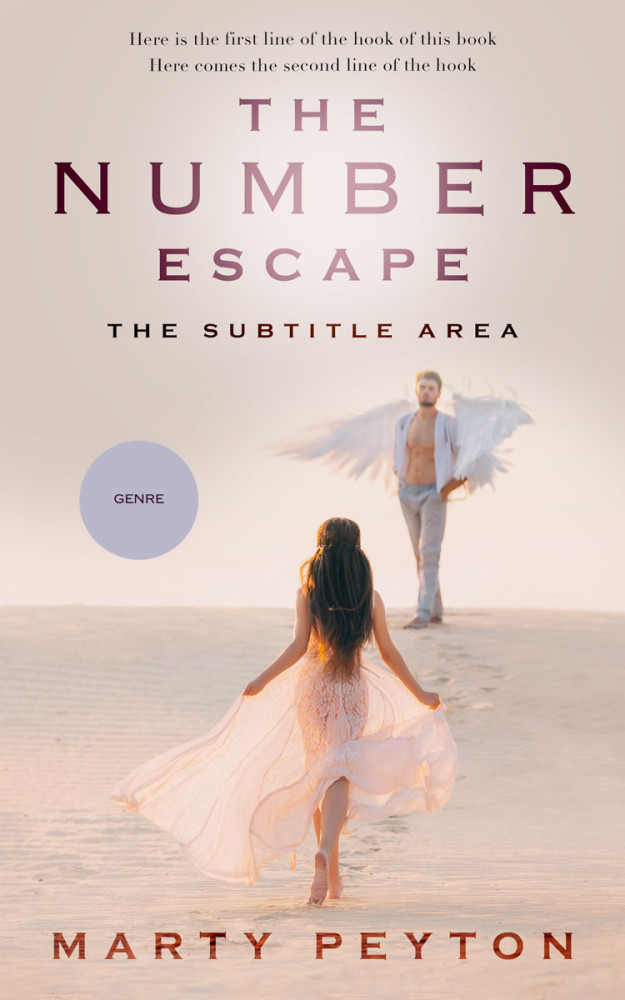 Front view of Wafer #21771 - Premade Fantasy Book Cover