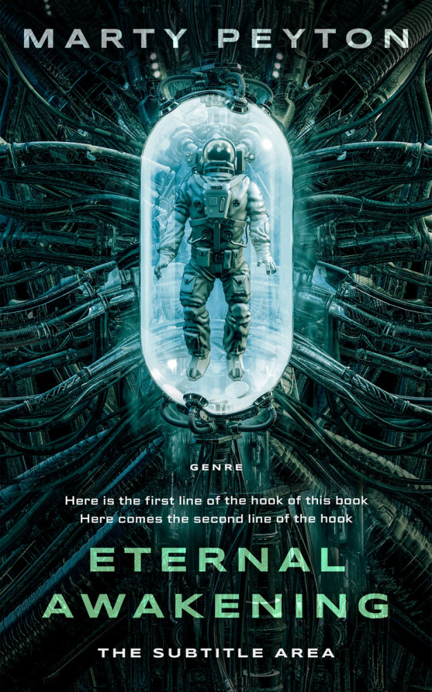 Front view of Firefly #21784 - Premade Apocalyptica Book Cover