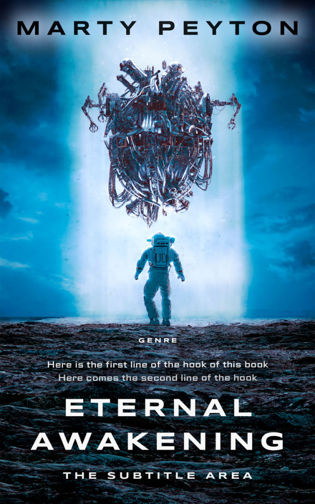 Front view of Link Water #21788 - Premade Science Fiction Book Cover