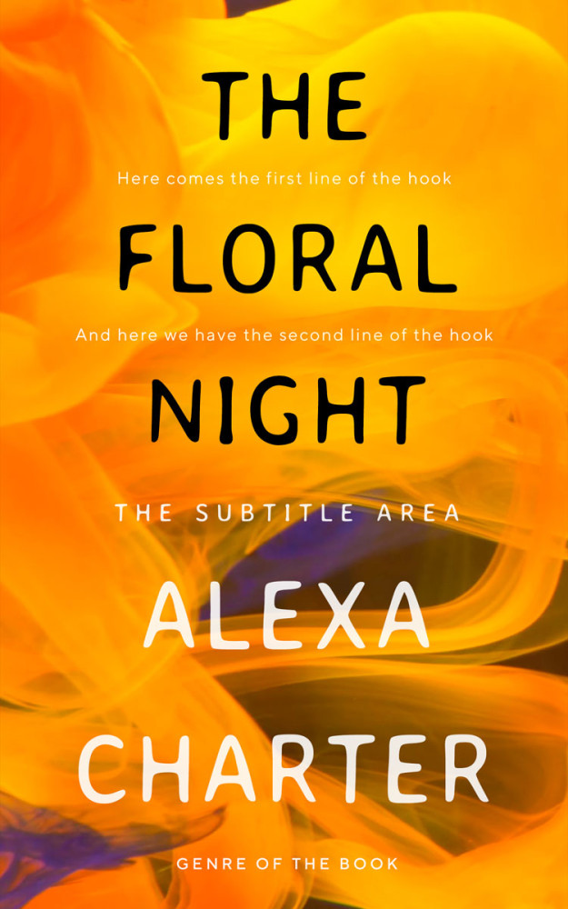 Front view of Tangerine #21852 - Premade Fantasy Book Cover | BookCoverZone