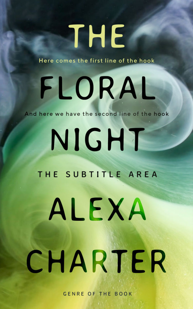 Front view of Highland #21853 - Premade Fantasy Book Cover