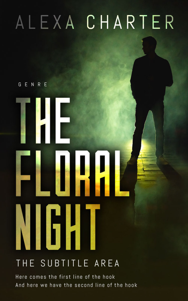 Front view of Hunter Green #21877 - Premade Mystery & Thriller & Suspense Book Cover