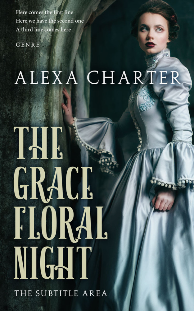 Front view of Pumice #21896 - Premade Historical Book Cover