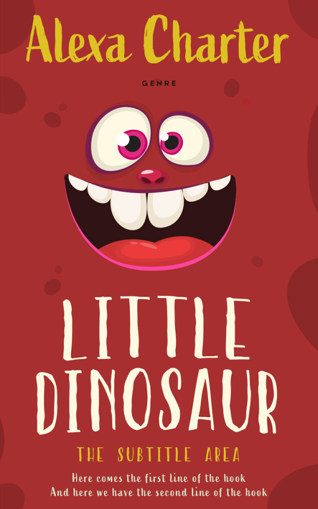 Front view of Stiletto #21970 - Premade Fantasy Book Cover