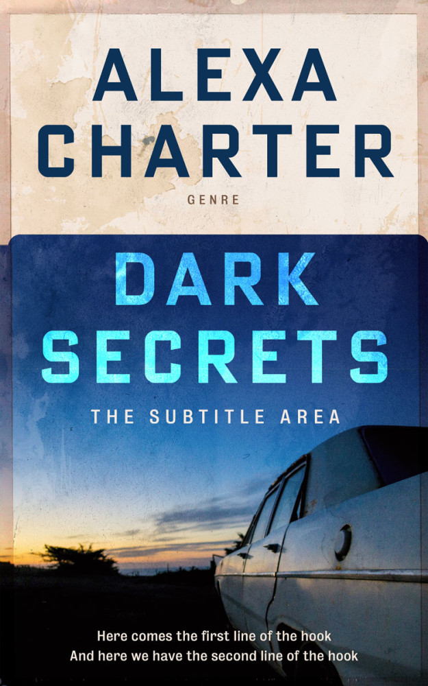 Front view of Bone #22015 - Premade Mystery & Thriller & Suspense Book Cover | BookCoverZone