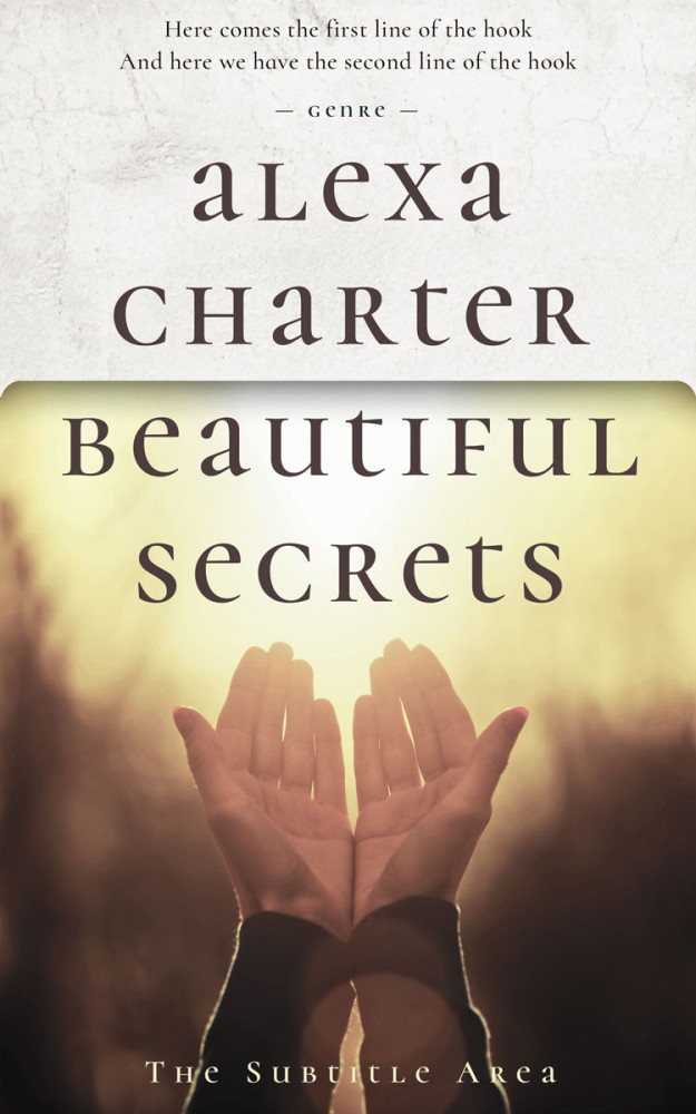 Front view of White Rock #22041 - Premade Religion & Spirituality Book Cover