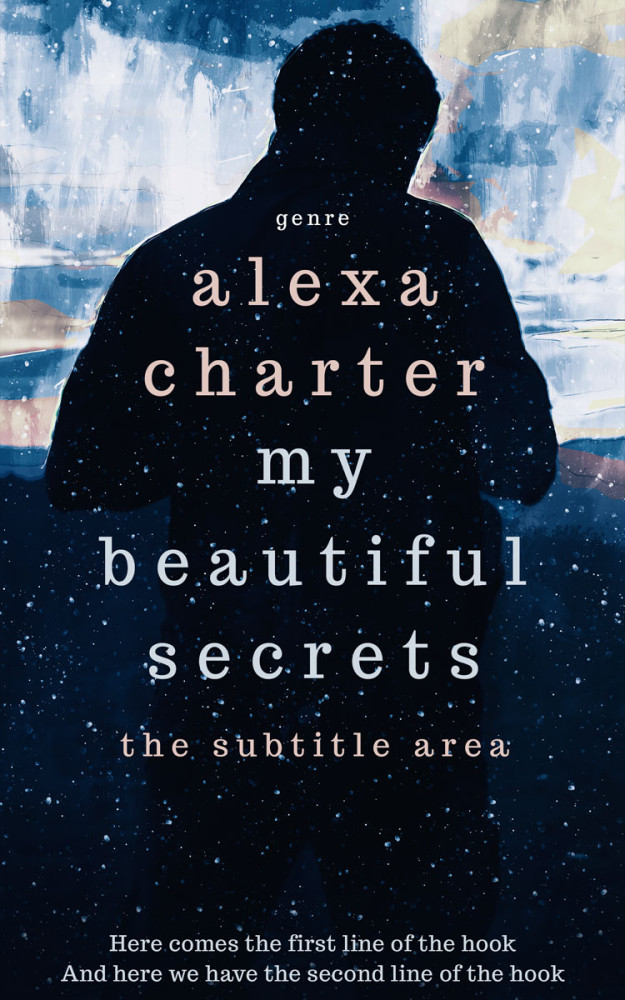 Front view of Black Pearl #22069 - Premade Mystery & Thriller & Suspense Book Cover