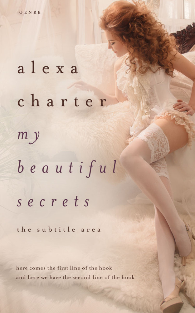 Front view of Bone #22072 - Premade Erotica Book Cover | BookCoverZone