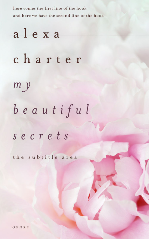 Front view of Twilight #22073 - Premade Poetry Book Cover