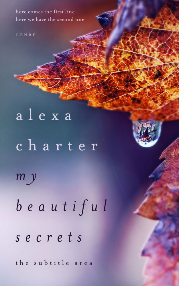 Front view of Falcon #22076 - Premade Nature Book Cover