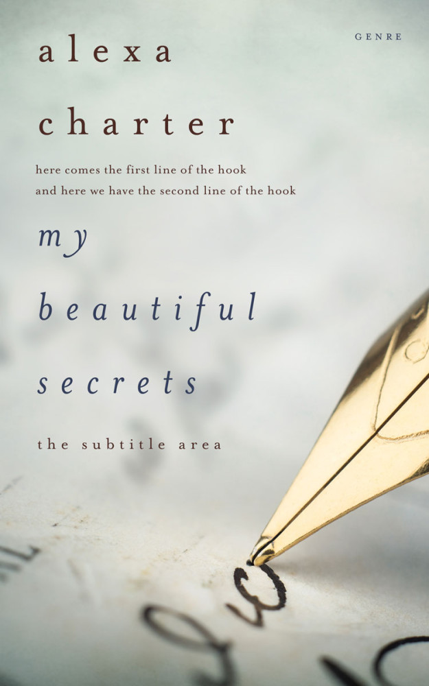 Front view of Celeste #22086 - Premade Poetry Book Cover | BookCoverZone