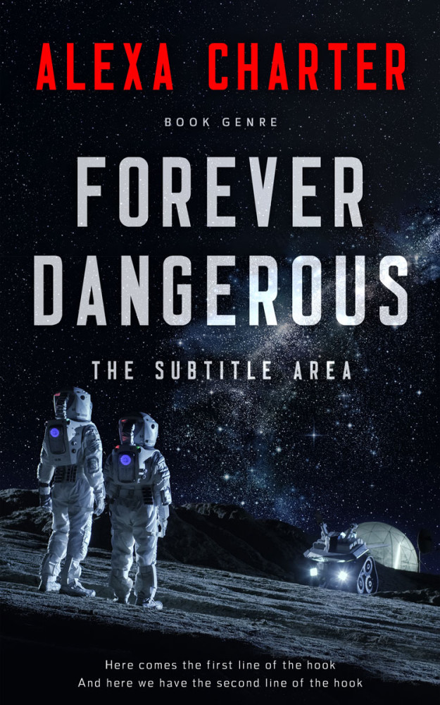 Front view of Bunker #22138 - Premade Science Fiction Book Cover | BookCoverZone