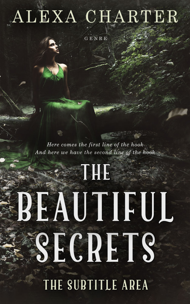 Front view of Zeus #22162 - Premade Fantasy Book Cover | BookCoverZone