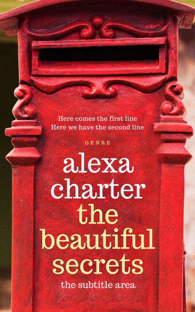 Front view of Persian Red #22192 - Premade Historical Book Cover