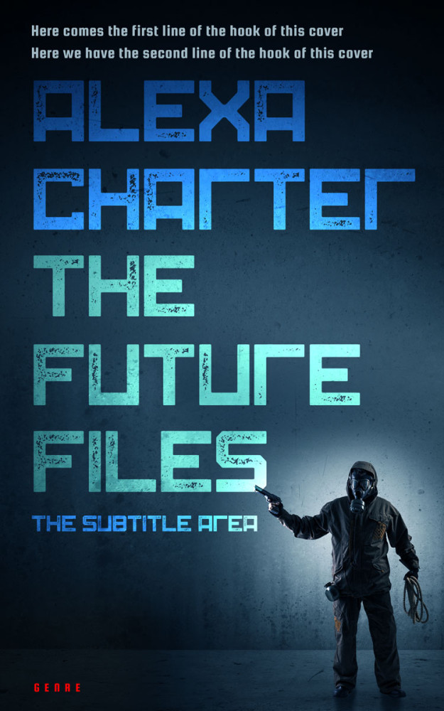 Front view of Big Stone #22207 - Premade Apocalyptica Book Cover