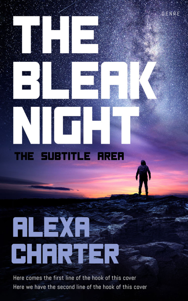 Front view of London Hue #22219 - Premade Mystery & Thriller & Suspense Book Cover