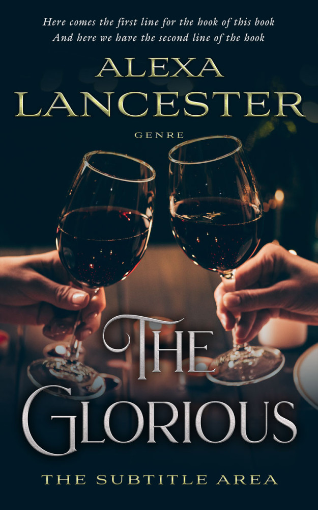 Front view of Mirage #22264 - Premade Romance Book Cover