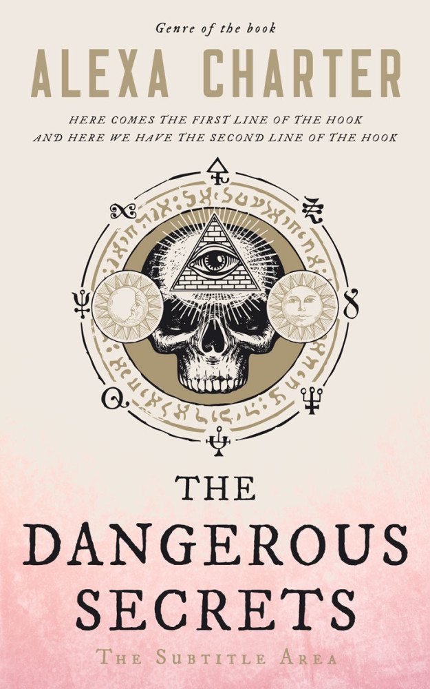 Front view of Pot Pourri #22272 - Premade Fantasy Book Cover