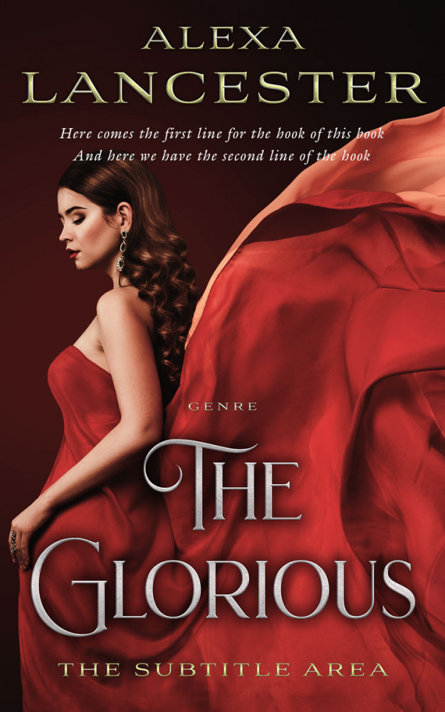 Front view of Cedar #22278 - Premade Chick Lit Book Cover