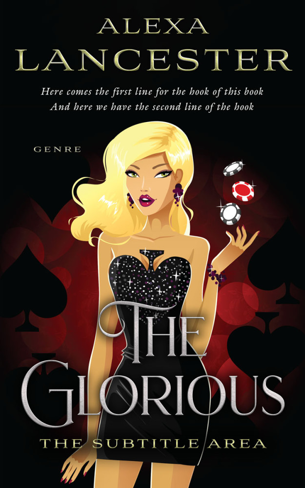 Front view of Whiskey #22279 - Premade Chick Lit Book Cover