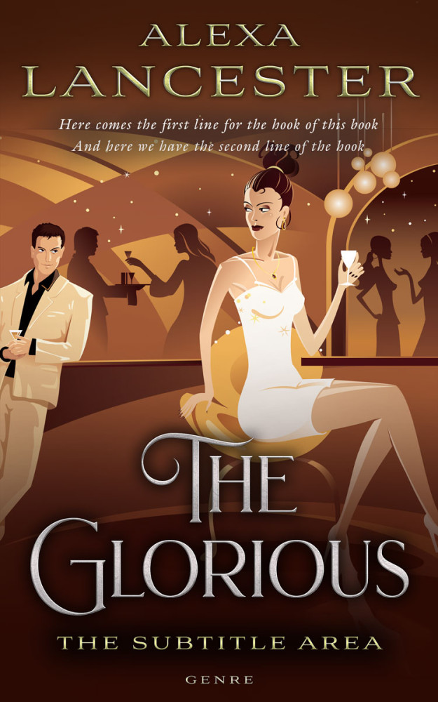 Front view of Sambuca #22281 - Premade Chick Lit Book Cover