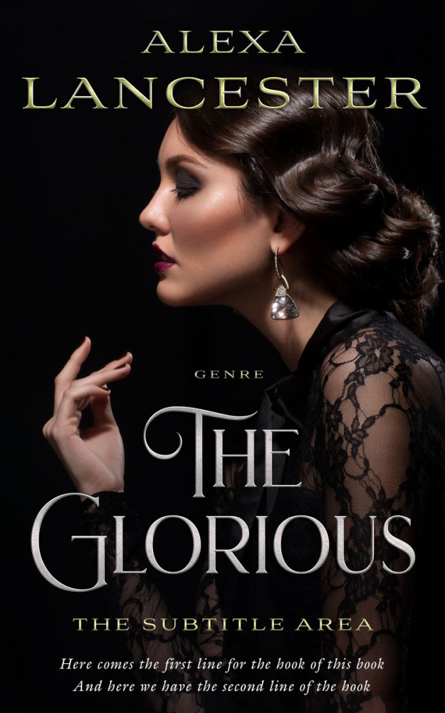 Front view of Cod Gray #22286 - Premade Romance Book Cover