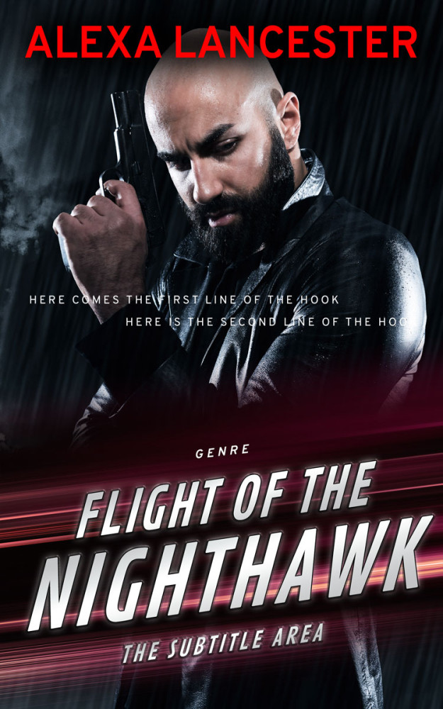 Front view of Thunder #22294 - Premade Mystery & Thriller & Suspense Book Cover