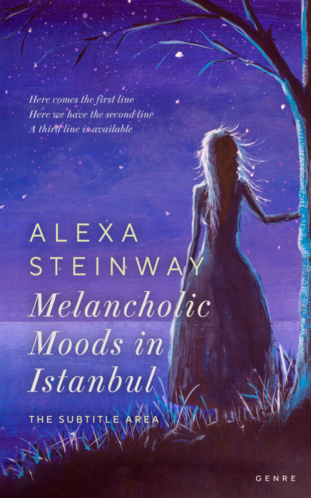 Front view of Gigas #22313 - Premade Literary Fiction Book Cover