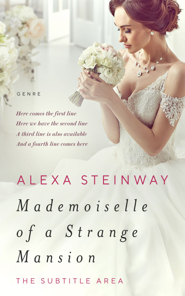 Front view of Green White #22322 - Premade Family & Parenting Book Cover | BookCoverZone