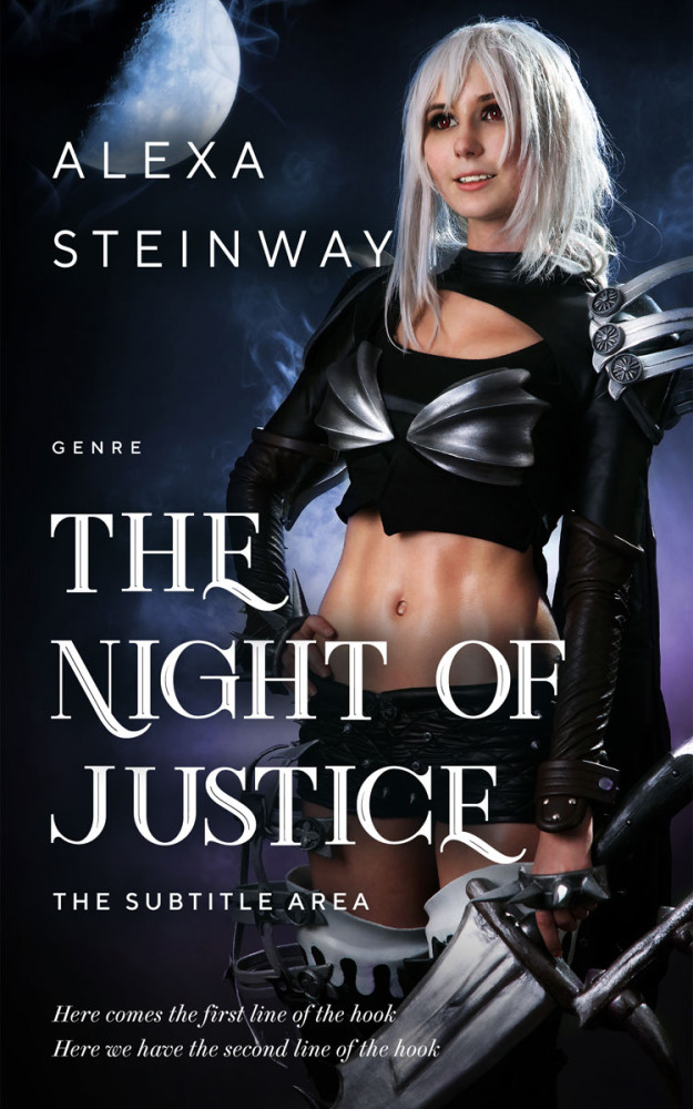 Front view of Nobel #22342 - Premade Fantasy Book Cover