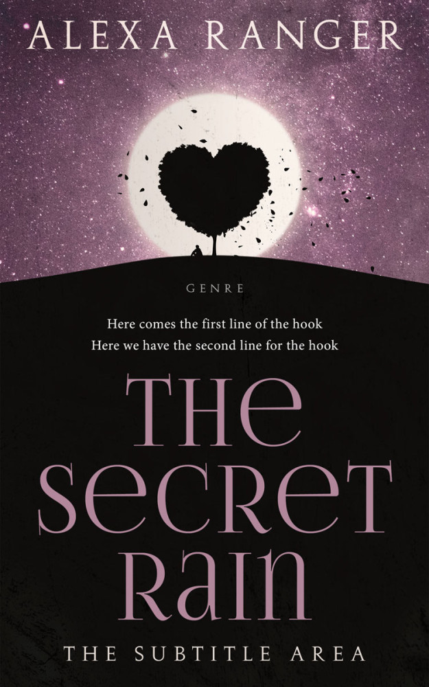 Front view of Lily #22353 - Premade Romance Book Cover | BookCoverZone