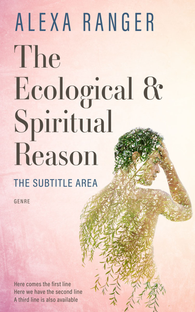 Front view of Linen #22380 - Premade Health & Mind & Body Book Cover